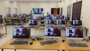 aula de idiomas, language lab, laboratoire de langues